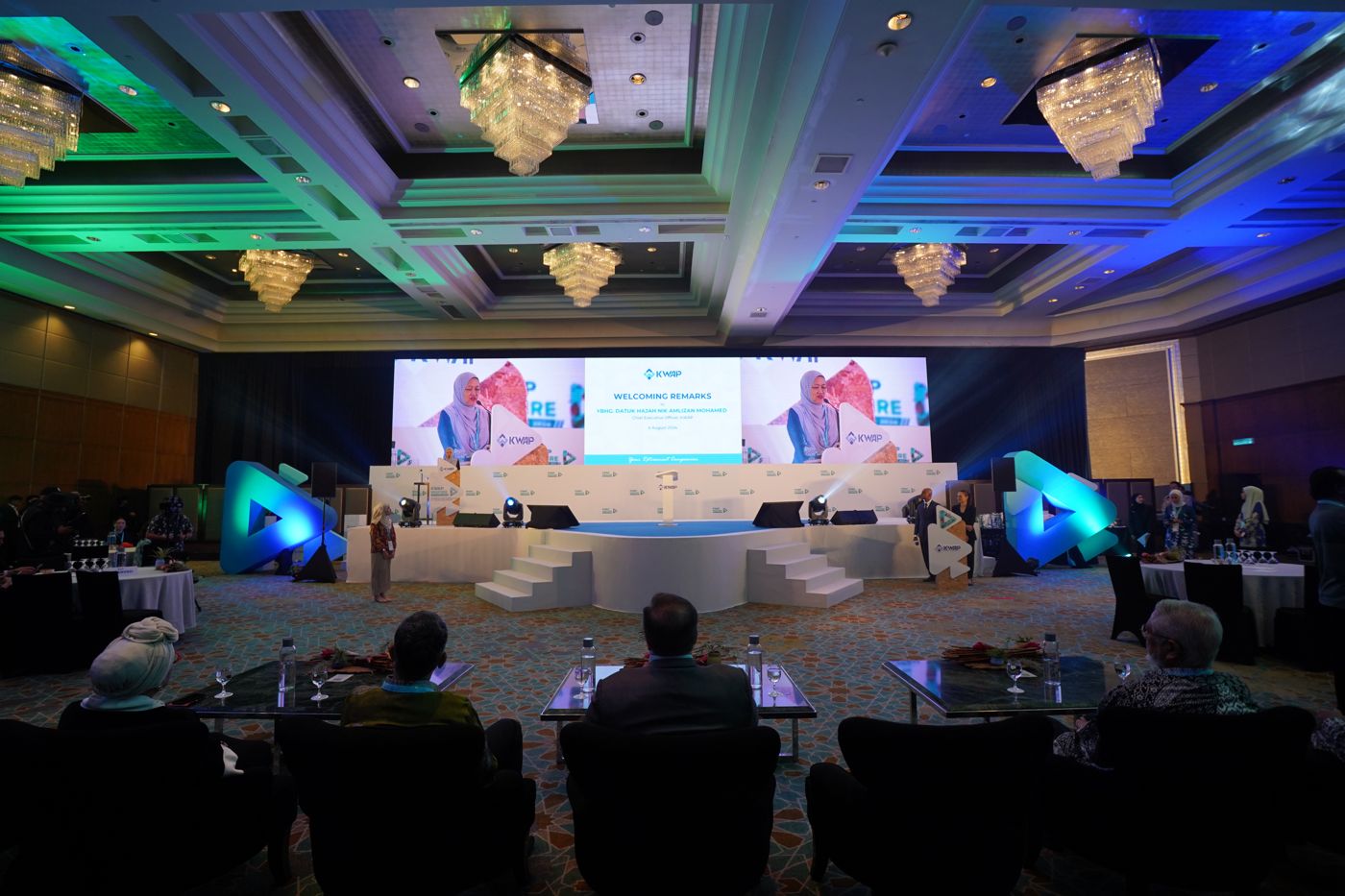Main hall at the KWAP Inspire Conference