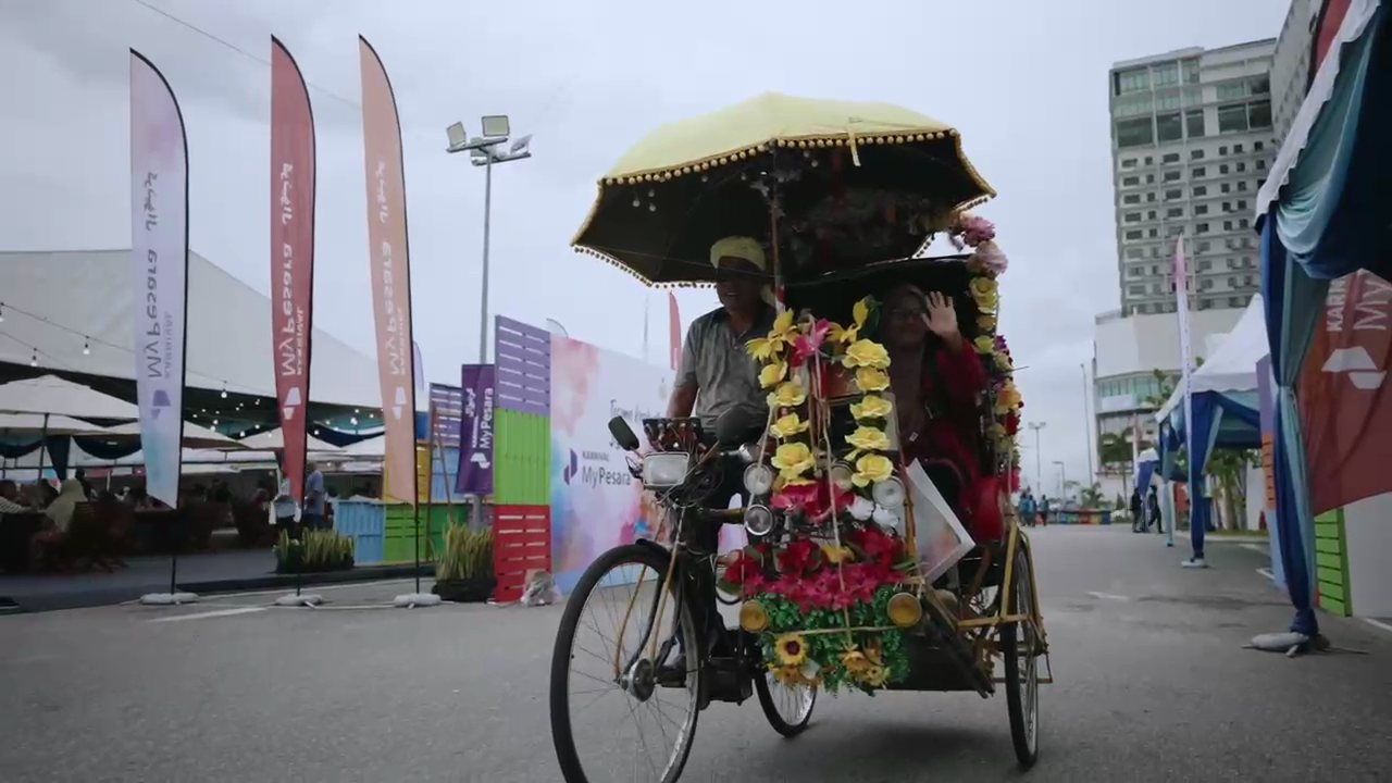 Kelantan beca rides