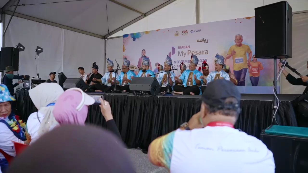 A performance at the Riadah stage
