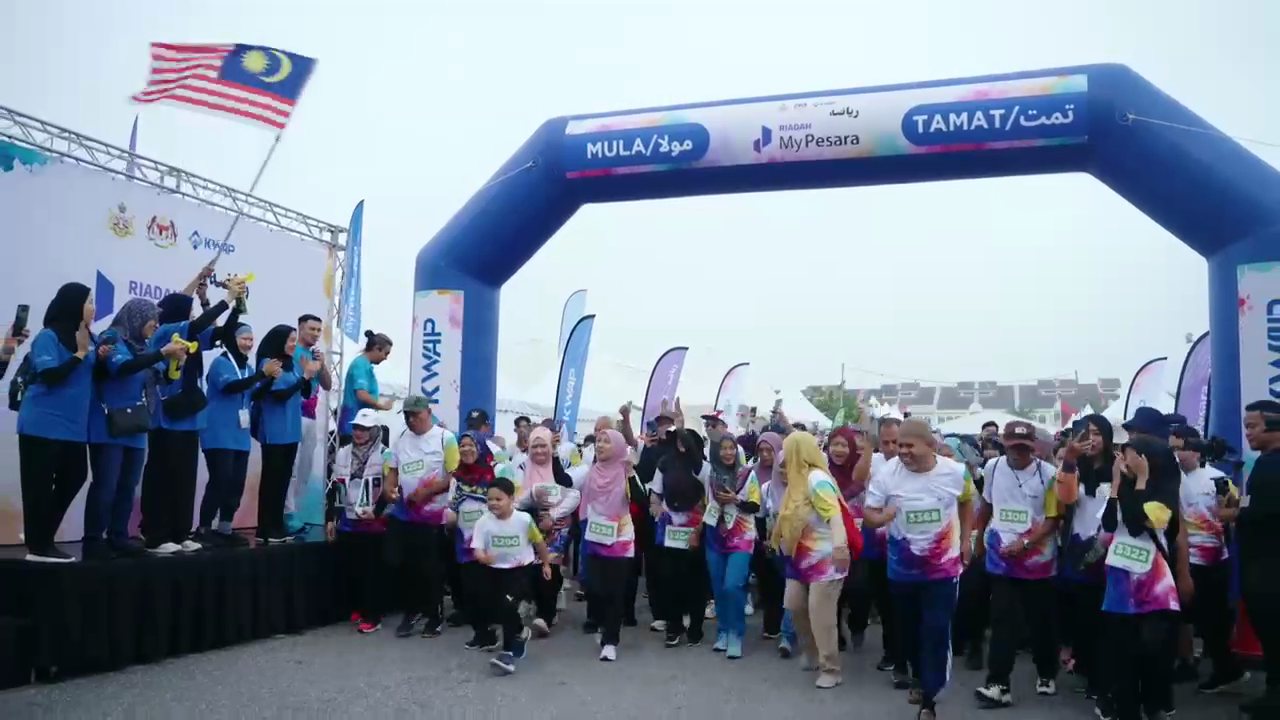 The start of Riadah MyPesara